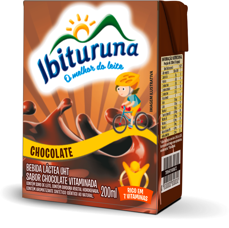 BEBIDA LACTEA IBITURUNA CHOCOLATE 1X27X200ML