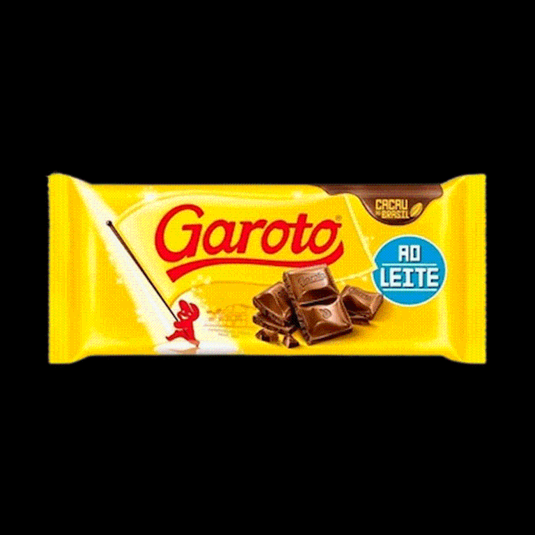 CHOCOLATE AO LEITE BARRA 1X16X80GR - GAROTO