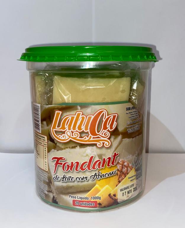 DOCE LEITE COM ABACAXI 1X20X50G - LALUCA