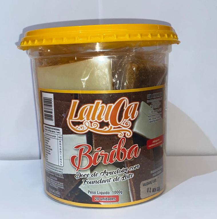 DOCE AMENDOIN COM LEITE BIRIBA 1X20X50G - LALUCA
