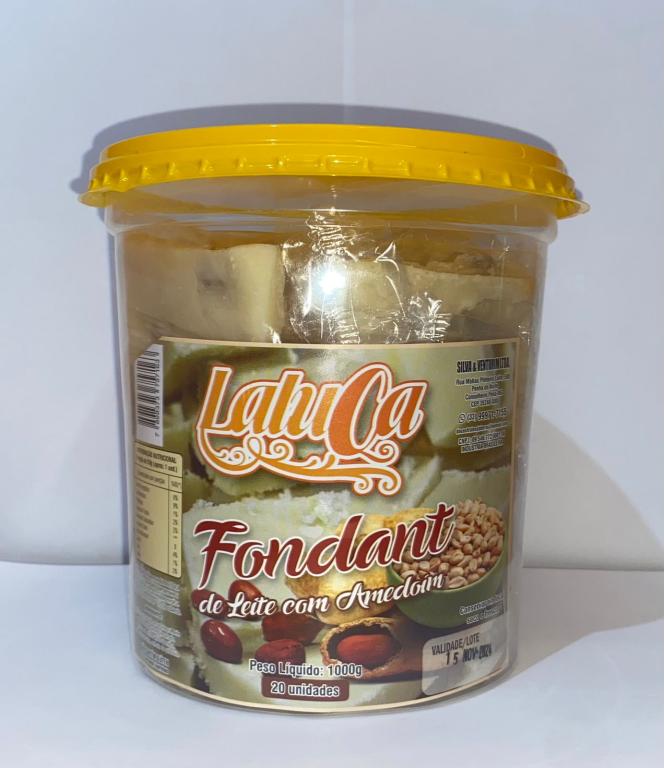 DOCE LEITE COM AMENDOIM 1X20X50G - LALUCA