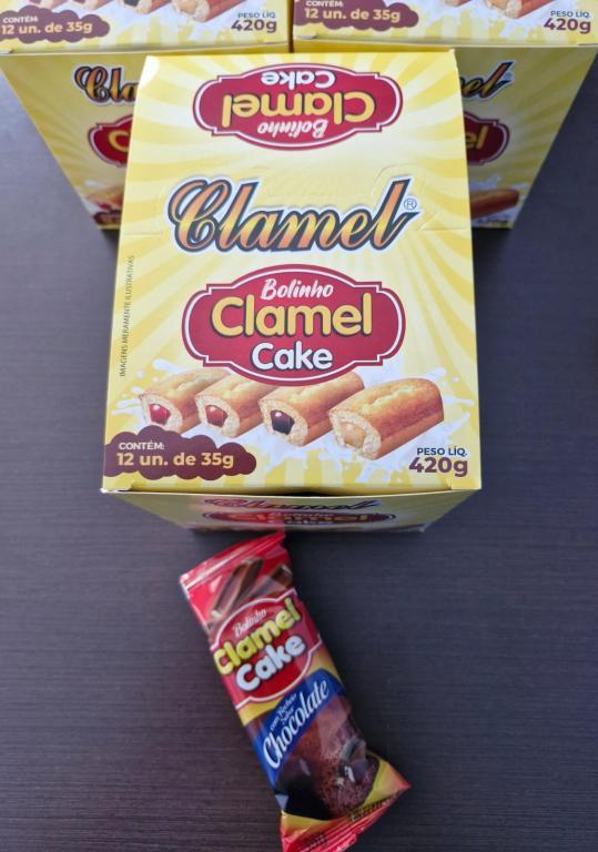 BOLINHO CLAMEL CAKE CHOCOLATE 1X12X35G