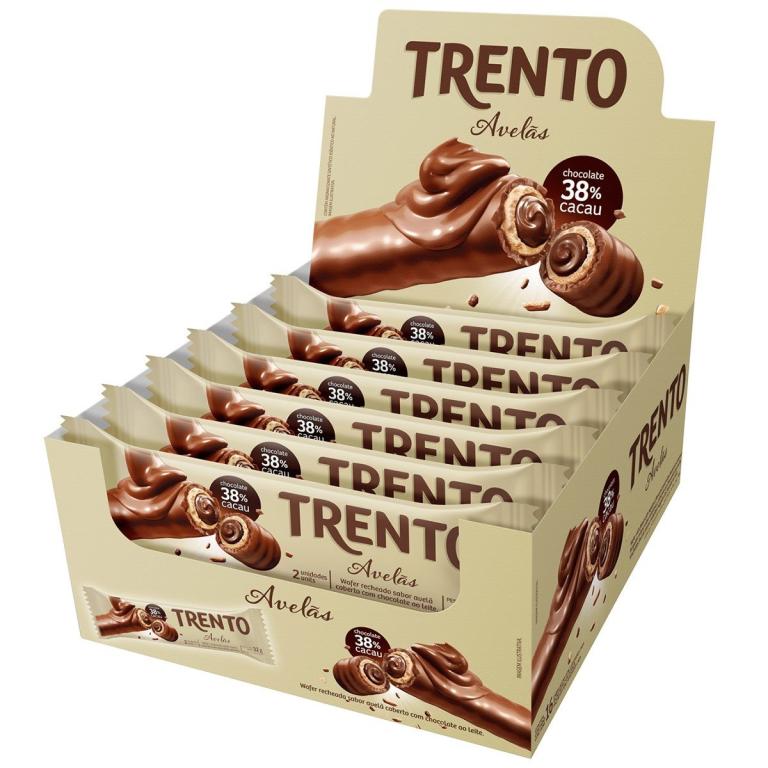CHOCOLATE TRENTO AVELA 1X16X29G