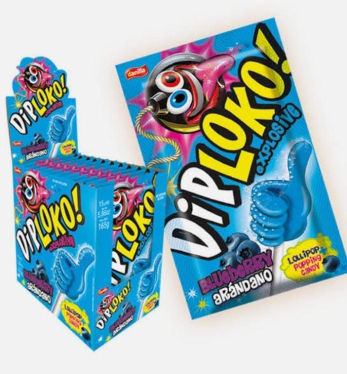 PIRULITO DIPLOKO BOOOM LIKE AMORA 1X15X11G