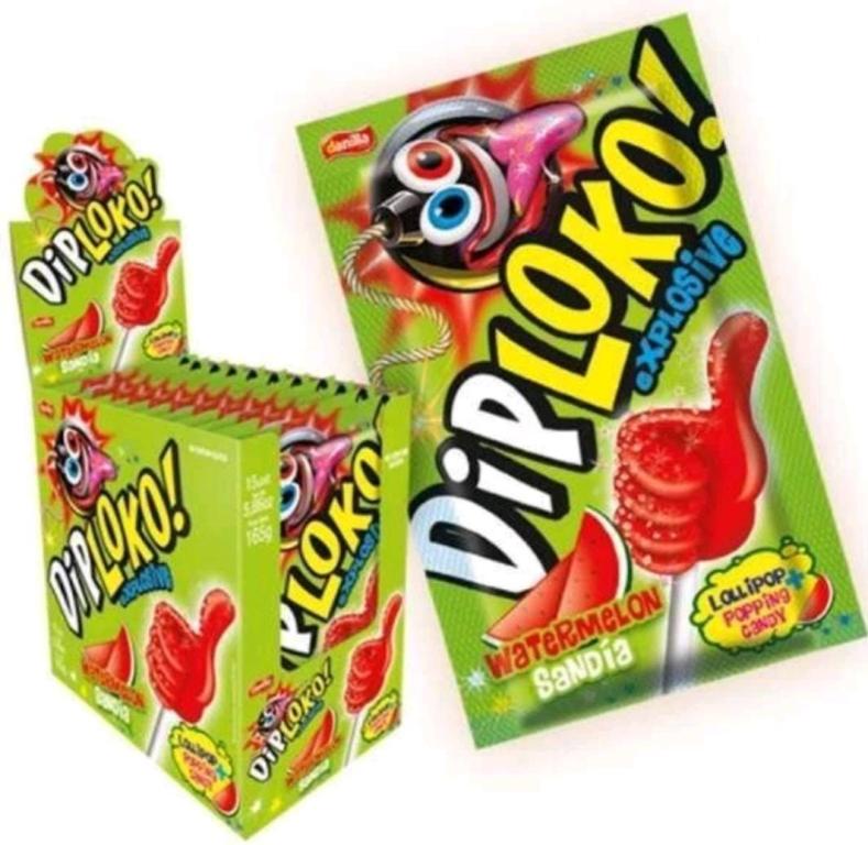 PIRULITO DIPLOKO BOOOM LIKE MELANCIA 1X15X11G