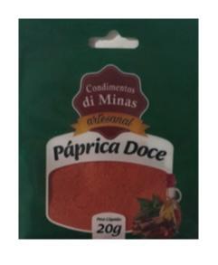 CONDIMENTO PAPRICA DOCE 1X15X20GR - DI MINAS