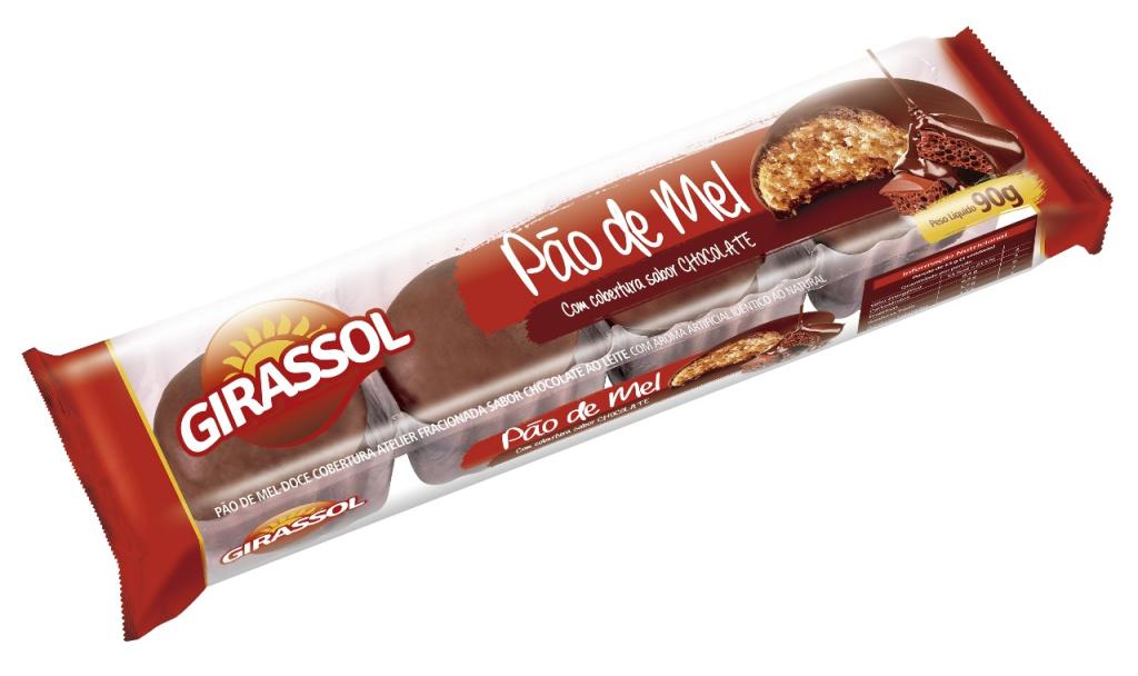 PAO DE MEL CHOCOLATE 1X30X90GR