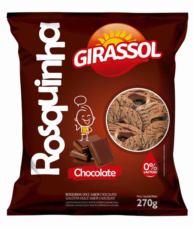 ROSQUINHA GIRASSOL CHOCOLATE 1X22X250GR