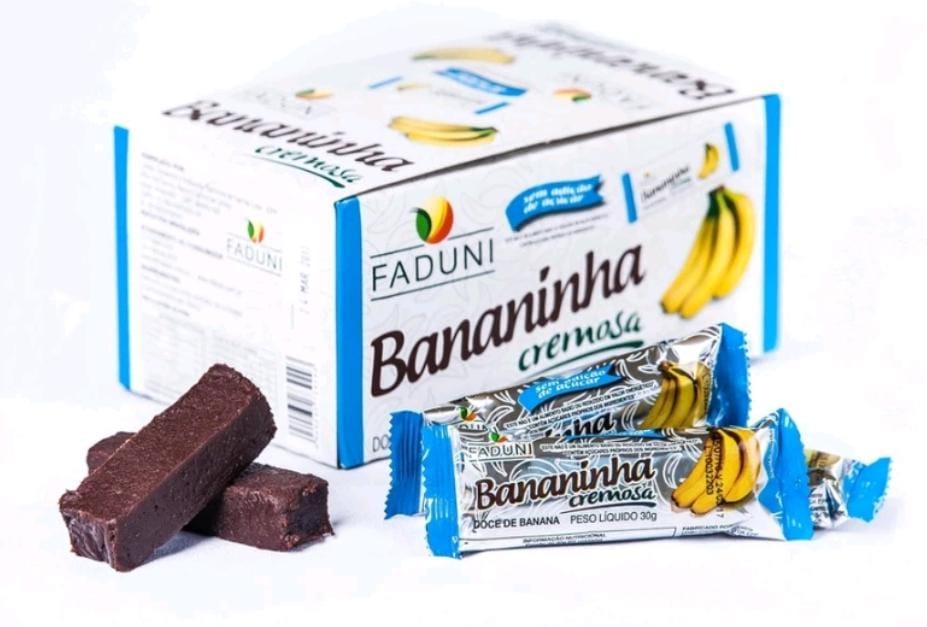 BANANINHA CREMOSA SEM AÇÚCAR 1X24X30G - FADUNI