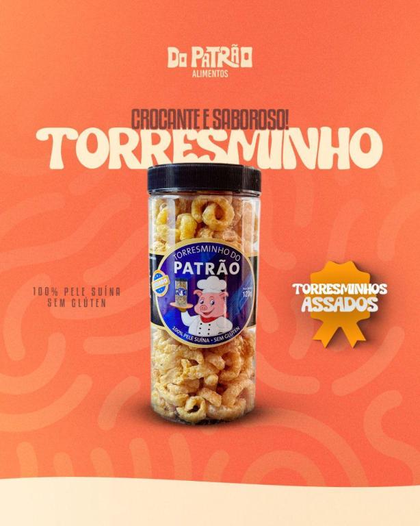 TORRESMINHO DO PATRAO 120GR TRADICIONAL