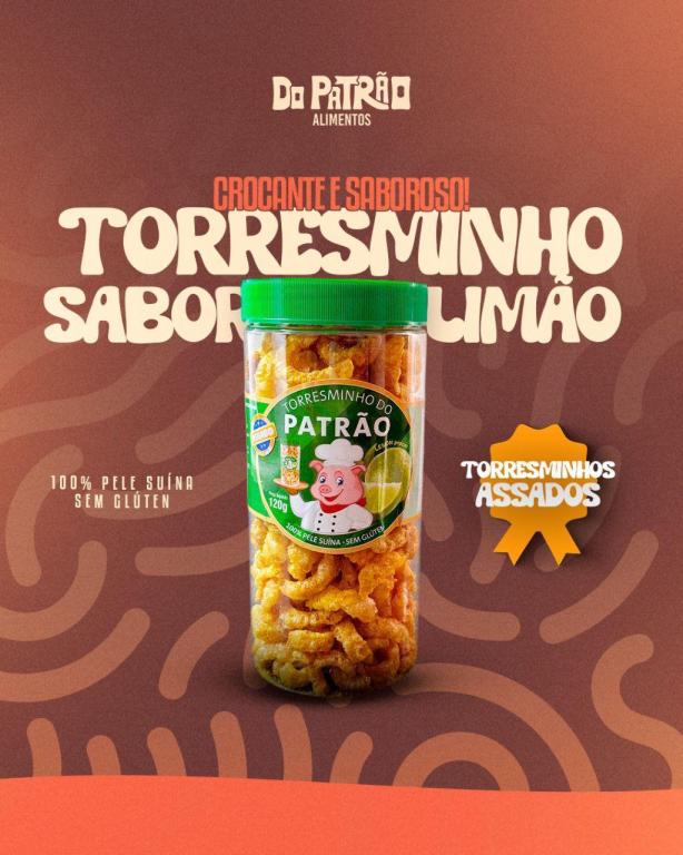 TORRESMINHO DO PATRAO 120GR LIMAO PEPPER