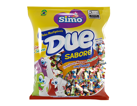 BALA FRUIT FRUTAS 500GR -SIMONETTO