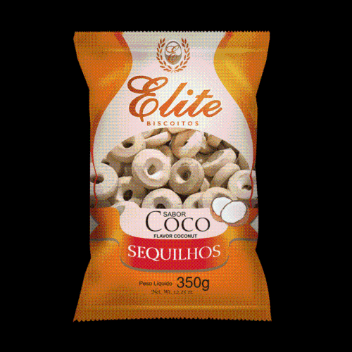 ROSQUINHA SEQUILHOS DE COCO 1X12X350GR -ELITE