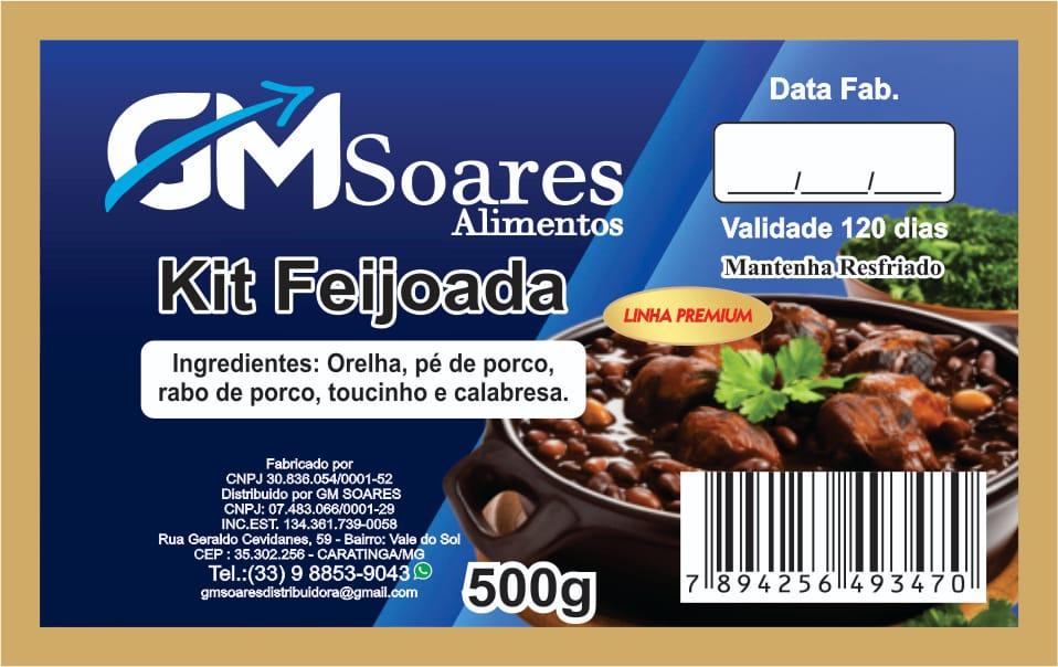 KIT FEIJOADA 500GR -GM SOARES