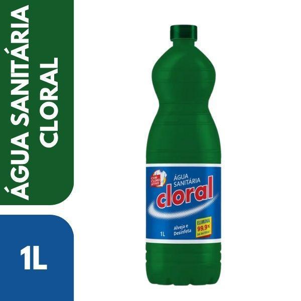 AGUA SANITARIA CLORAL 1L