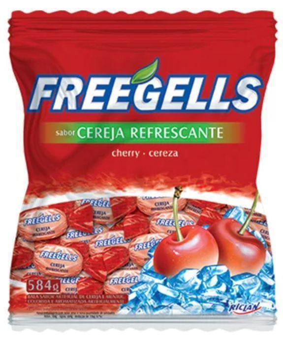 BALA FREEGELLS CEREJA 584G