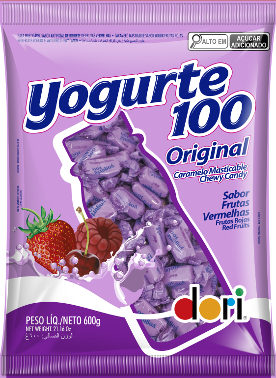 BALA YOGURTE FRUTAS VERMELHAS DORI
