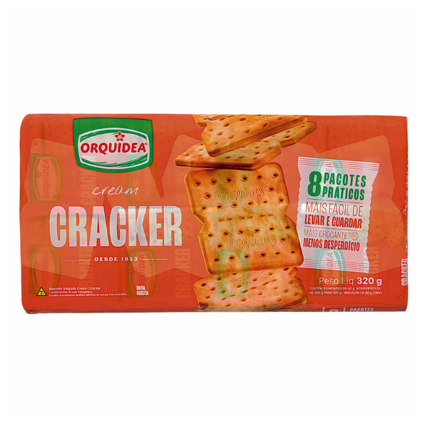 BISCOITO ORQUIDEA CREAM CRACKER