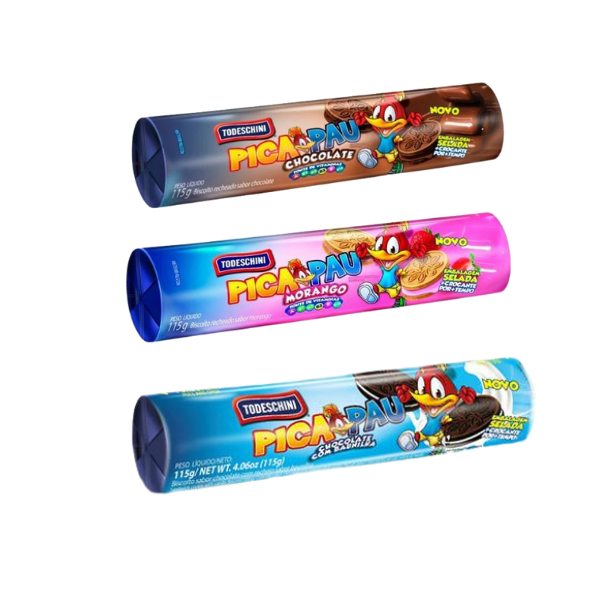 BISCOITO RECHEADO TODESCHINI MEIA CX MISTA