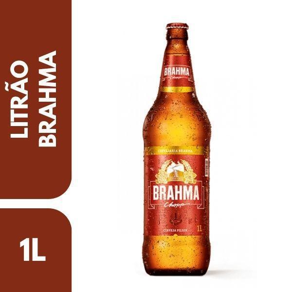 CERVEJA BRAHMA LITRAO