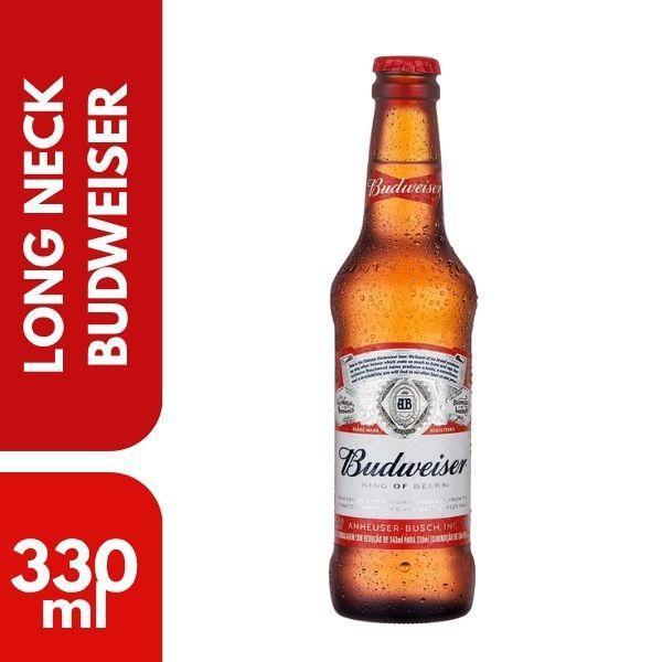 CERVEJA BUDWEISER LONG NECK