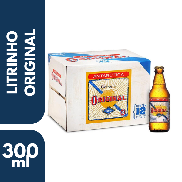 CERVEJA ORIGINAL LITRINHO DESCARTAVEL