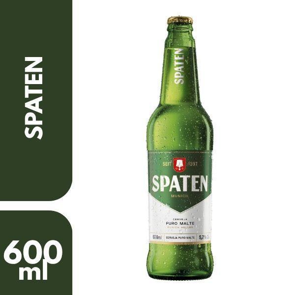 CERVEJA SPATEN 600ML DESCARTAVEL