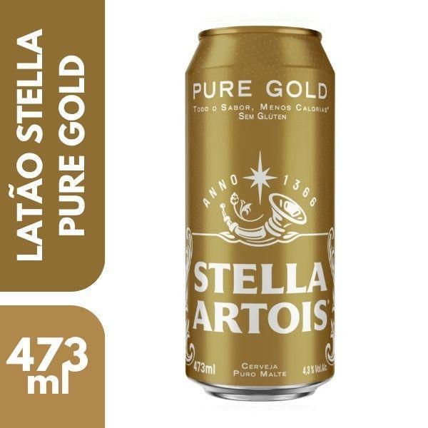 CERVEJA STELLA LATAO PURE GOLD 473ML
