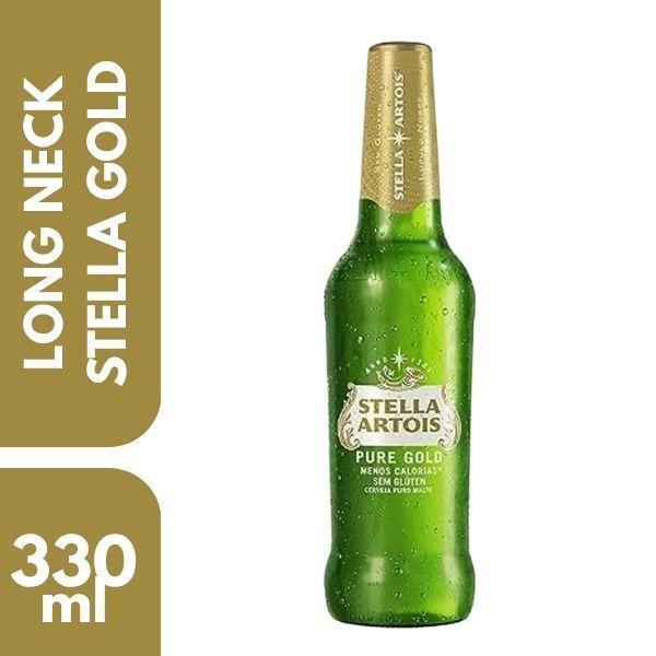 CERVEJA STELLA LONG GOLD