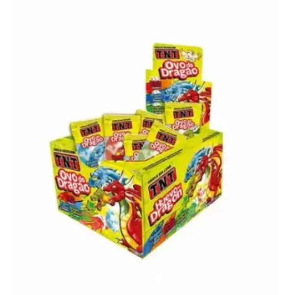 CHICLETE TNT OVO DE DRAGAO SORTIDO