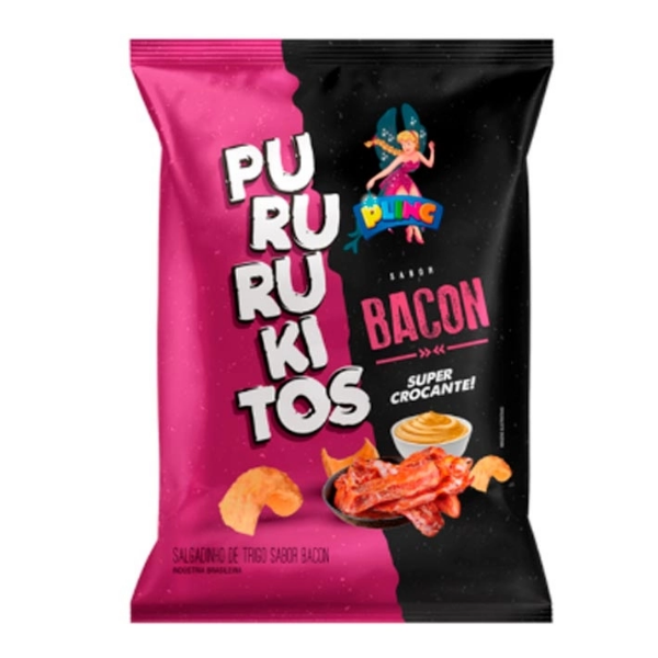 CHIPS PLINC PURURUCA BACON 70GR