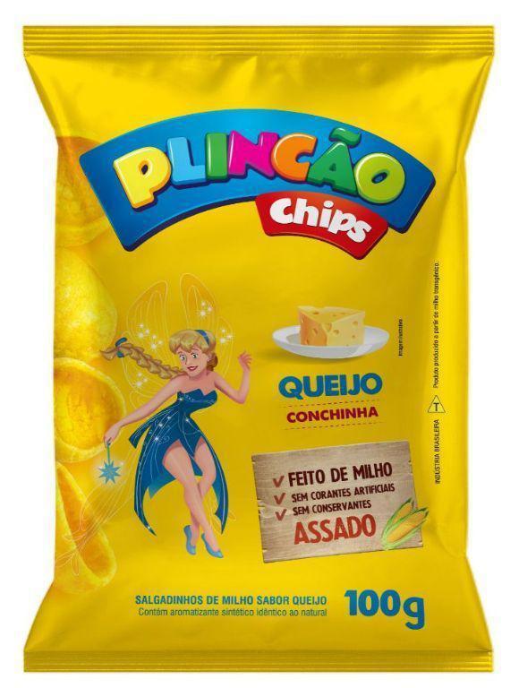CHIPS PLINC QUEIJO 100GR