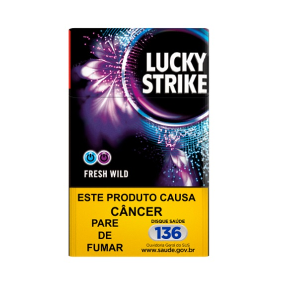 CIGARRO LUCKY STRIKE FRESH WILD (ROXO)