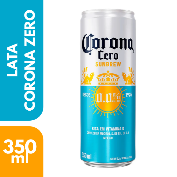 CERVEJA CORONA ZERO LATA