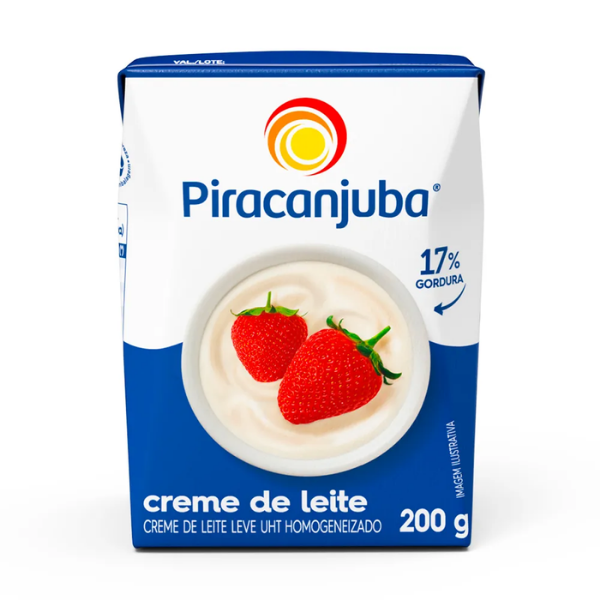 CREME LEITE PIRACANJUBA 200GR