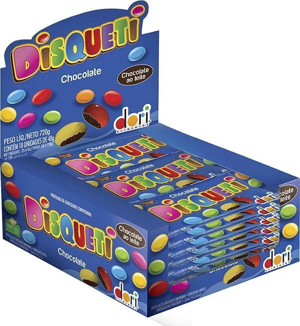 DISQUETI CHOCOLATE 40GR DORI