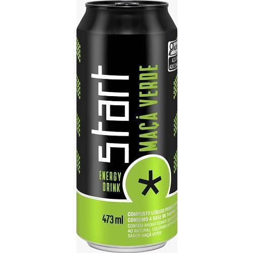 ENERGÉTICO START LATA MAÇA VERDE 473ML