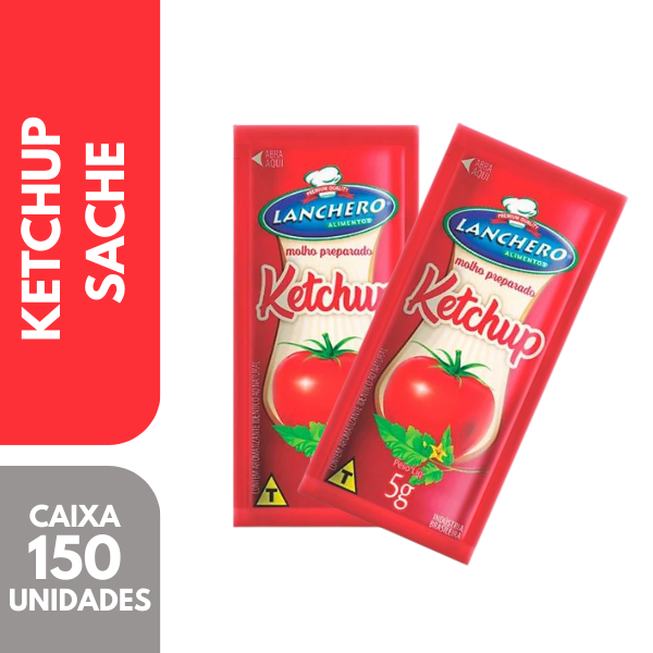 KETCHUP LANCHERO SACHE 5G