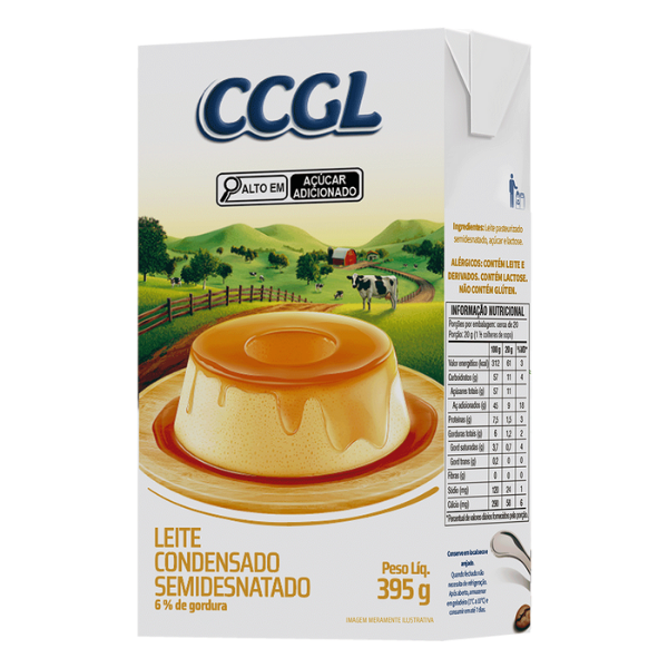 LEITE CONDENSADO CCGL SEMIDESNATADO