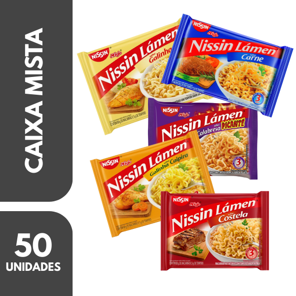 MACARRAO INST. NISSIN CX MISTA