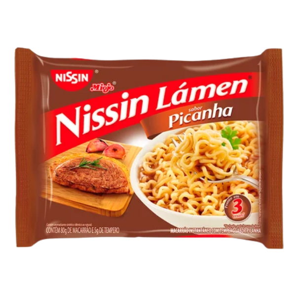 MACARRAO INST. NISSIN PICANHA 85G