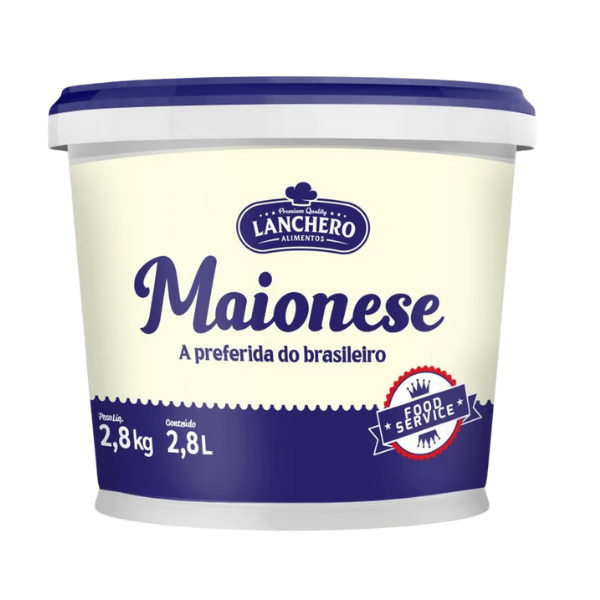 MAIONESE LANCHERO BALDE 2,8KG