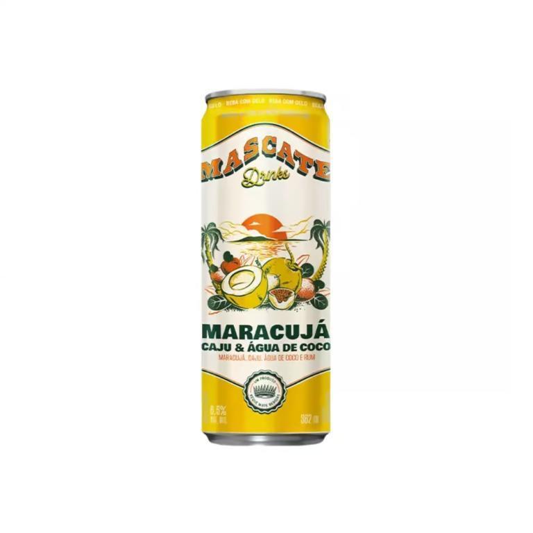 MASCATE MARACUJÁ COM ÁGUA DE COCO 362ML