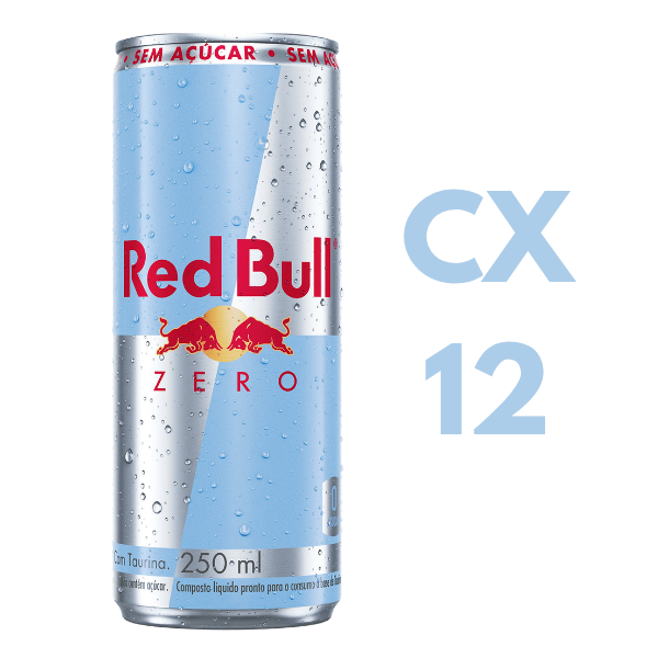 MEIA CX REDBULL ZERO AÇÚCAR 250ML