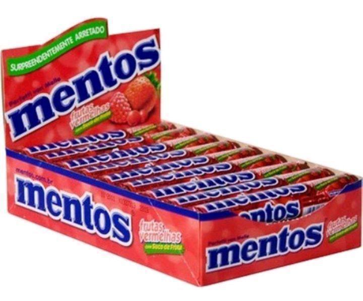 MENTOS FRUTAS VERMELHAS