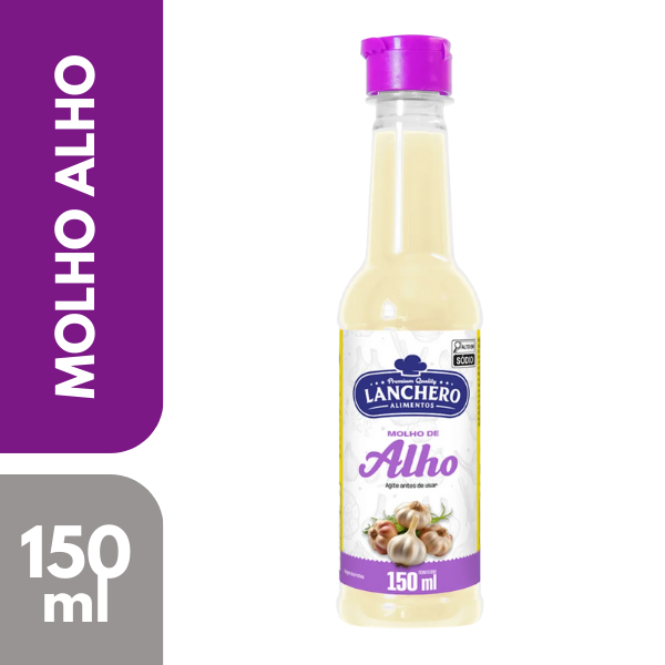 MOLHO DE ALHO BISNAGA