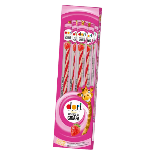 PESCOÇO GIRAFA MORANGO DORI