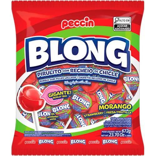 PIRULITO BLONG MORANGO