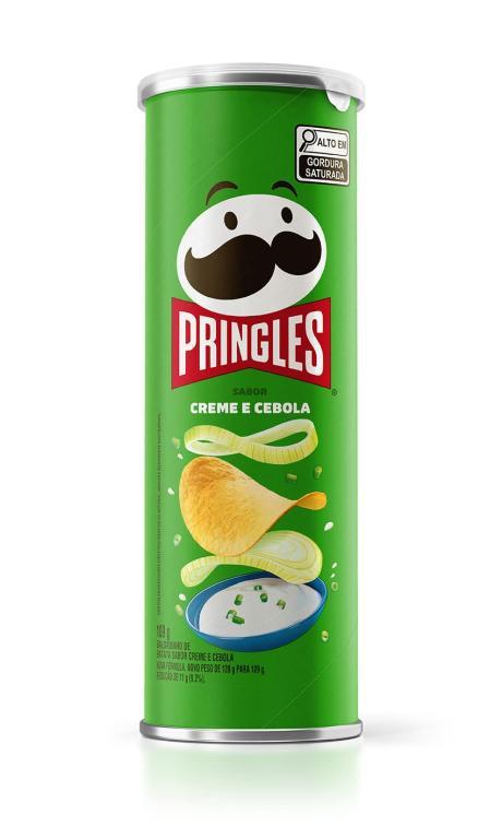PRINGLES BATATA CREME E CEBOLA