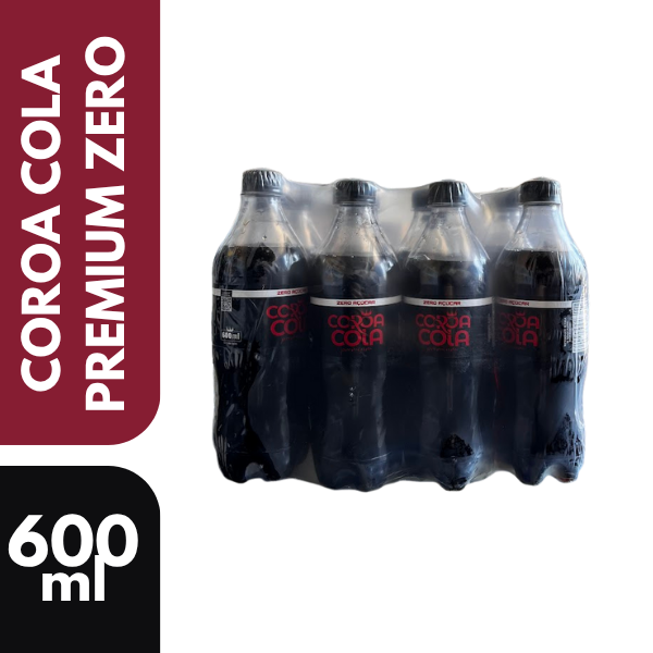 REF. COROA COLA PREMIUM 600ML ZERO